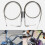 FEAMOS Motorcycle Throttle and Idle Cable Set 42 inch 5