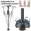 LED Walking Stick with SOS Alarm Folding Adjustable Height 6