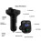 Wireless FM MP3 Car Kit with USB Charger and Bluetooth 4.8 5
