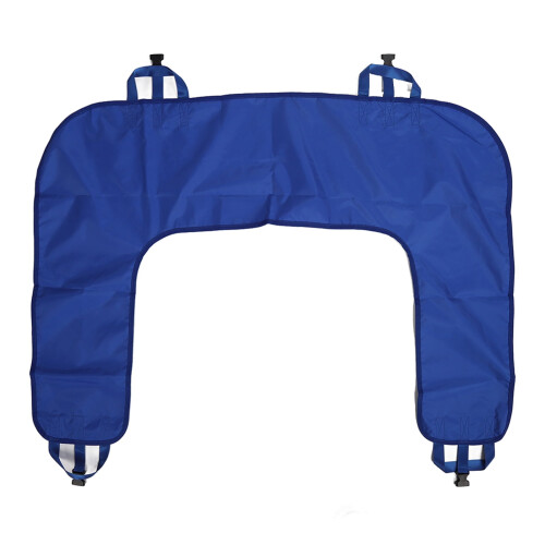 U-shaped Patient Turning Sheet with Retaining Straps Medium