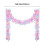 Pink LED Rattan Christmas Lights 500 cm 3