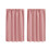 Pink Short Curtains Rod Pocket 30x36 Inch 2 Pack 2