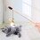 Interactive Cat Teaser Wand with Furry Plush Accessories 1 6