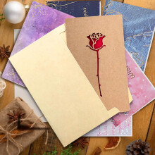 Mother's Day Greeting Card with Paper Carved Flowers 1 Pack