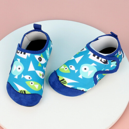 Kids Water Shoes Blue Size 3-3.5 Quick-Drying 1