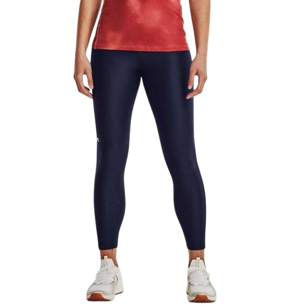 Under Armour (10 Uk, Blue) Womens/Ladies Heatgear Leggings