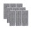 Microfiber Mop Pads Washable Reusable 9 Pcs 14x4.7 in 1