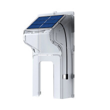 Solar Wireless Doorbell with Weatherproof Rain Shield 1 Pack