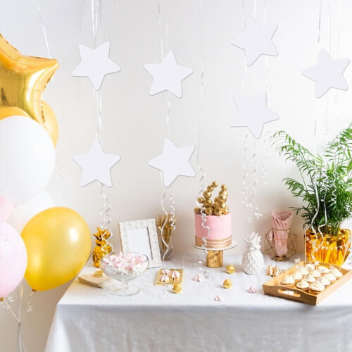 Star Paper Cutouts 3.5 Inch Five-Pointed 100 Pcs 1