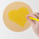 Round Cardboard Sketch Paper Cards 40 pcs 8