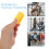 Treadmill Safety Switch Clamp Yellow 6 Pcs 3