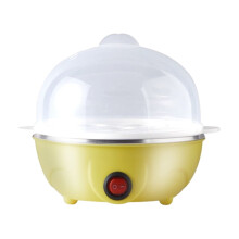 Egg Cooker Electric Mini 7-Egg Capacity Yellow