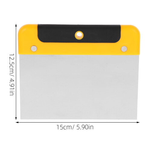 Silver Metal Paint Scraper Tool with PP and Stainless Steel 1