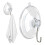 Suction Cup Hooks Stainless Steel Wall Mount for Bathroom 1