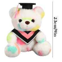 Graduation Teddy Bear Plush Doll Pink 9 inch