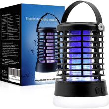 Electric Bug Zapper Mosquito Trap with Lamp USB Rechargeable