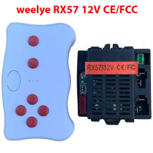 Toy Car Remote Control and Receiver for Welye RX57 6V 12V