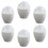 Microwave Egg Steamer Portable White Mini Egg Cooker 3