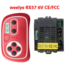 Toy Car Remote Control and Receiver for Welye RX57 6V 12V