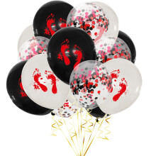 Halloween Foil Balloons Ghost Theme 15 pcs