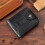 Men's Ultra-Light PU Wallet with US Dollar Pattern and 1
