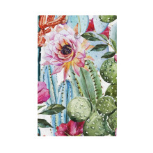 Watercolor Cactus Flower Light Switch Cover 1-Gang