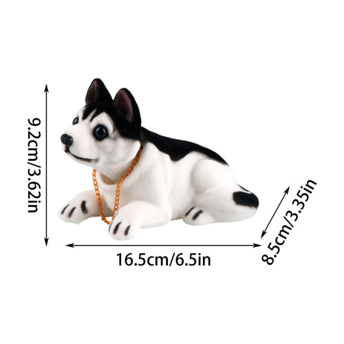 Bobblehead Dog Car Ornament Dashboard Decor 1 Piece 1