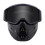 Motorcycle Windshield Full Frame with Removable Antifog 1