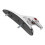 Motorcycle Front Mudguard Eagle Head Ornament Silver 1 Pack 7