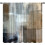 Abstract Thermal Curtains Grey Blue Beige 2 Panels 84x84 1