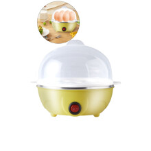 Mini Electric Egg Cooker Stainless Steel 7-Egg