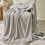 Knitted Tweed Throw Blanket 68x50 inches super soft 3