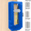 Adjustable Door Hinge Jig Kit 3-5in 1/4-5/8in 8