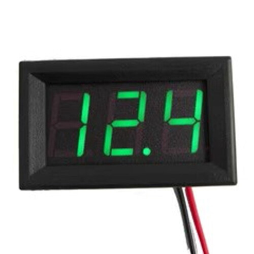 Digitale voltmeter DC4,5-30V, dubbele lijn, 0,56 inch 1