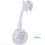 Plastic Shower Head Holder Adjustable 360 Wall Suction 2