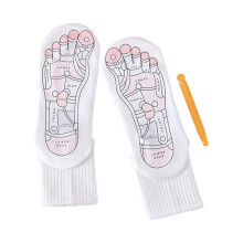 Foot Massage Socks Breathable Reflexology Socks 27cm x 9cm