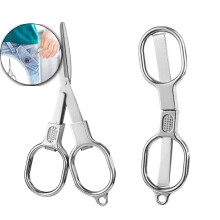 Foldable Stainless Steel Travel Scissors 1 Pack