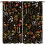 Mushroom Forest Moth Curtains Retro Cartoon Pattern 84x84 in 1