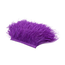Feather Fringe Trim Natural Fluffy 2M