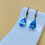 S925 Sterling Silver Blue Topaz Drop Earrings 1 Pair 5