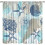 Ocean Beach Darkening Curtains Nautical Coral Design 2 1