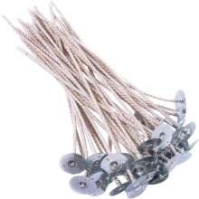 Soy Candle Wicks Eco Pretabbed 100 pcs 6 inch CD22 Thick