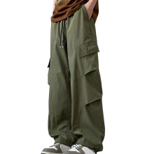 Men's Casual Cargo Pants Lightweight Straight Leg Summer