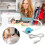 LED Sewing Machine Light with Flexible Gooseneck and 1