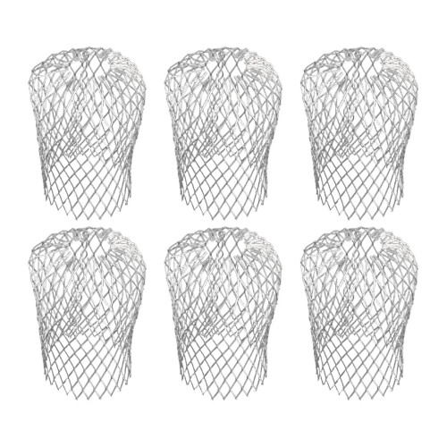 Gutter Downspout Guards Leaf Strainer 6 Pcs
