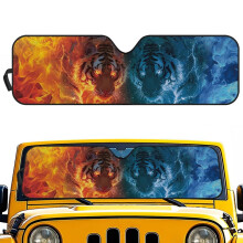 Foldable Windshield Sun Shade for Jeep Wrangler JL/JLU &