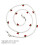 HEMOTON Beaded Lanyard for Glasses Cherry Design 7