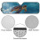 Foldable Windshield Sun Shade Ocean Turtle Print for Jeep 6