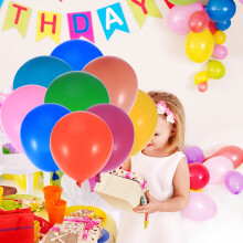 Latex Balloons Assorted Colors 18 Inch 18 Pcs