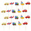 Cake Toppers Chocolate Transport Vehicles 20 Pcs 7